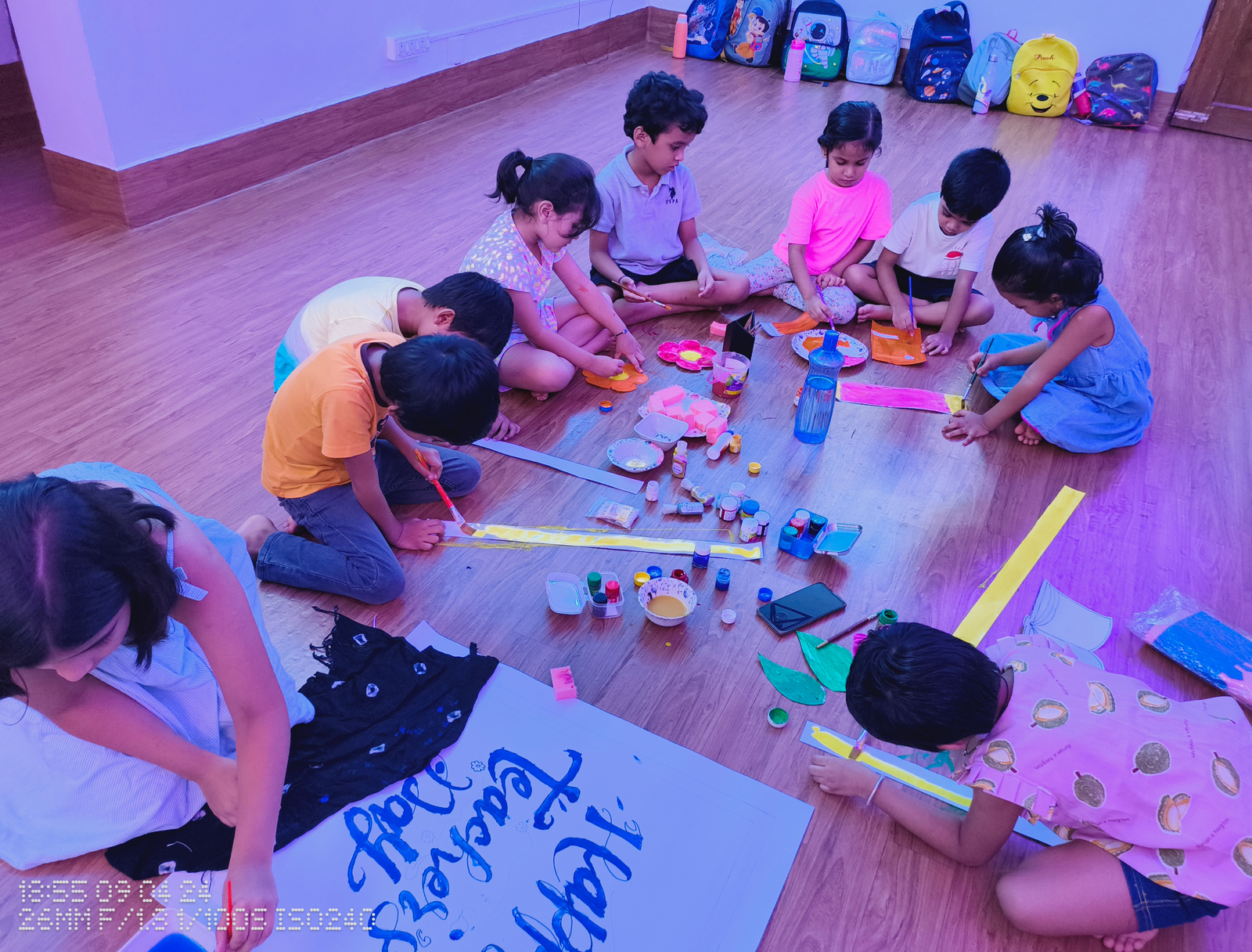 ART CLASS FOR PRE PRIMARY STUDENTS